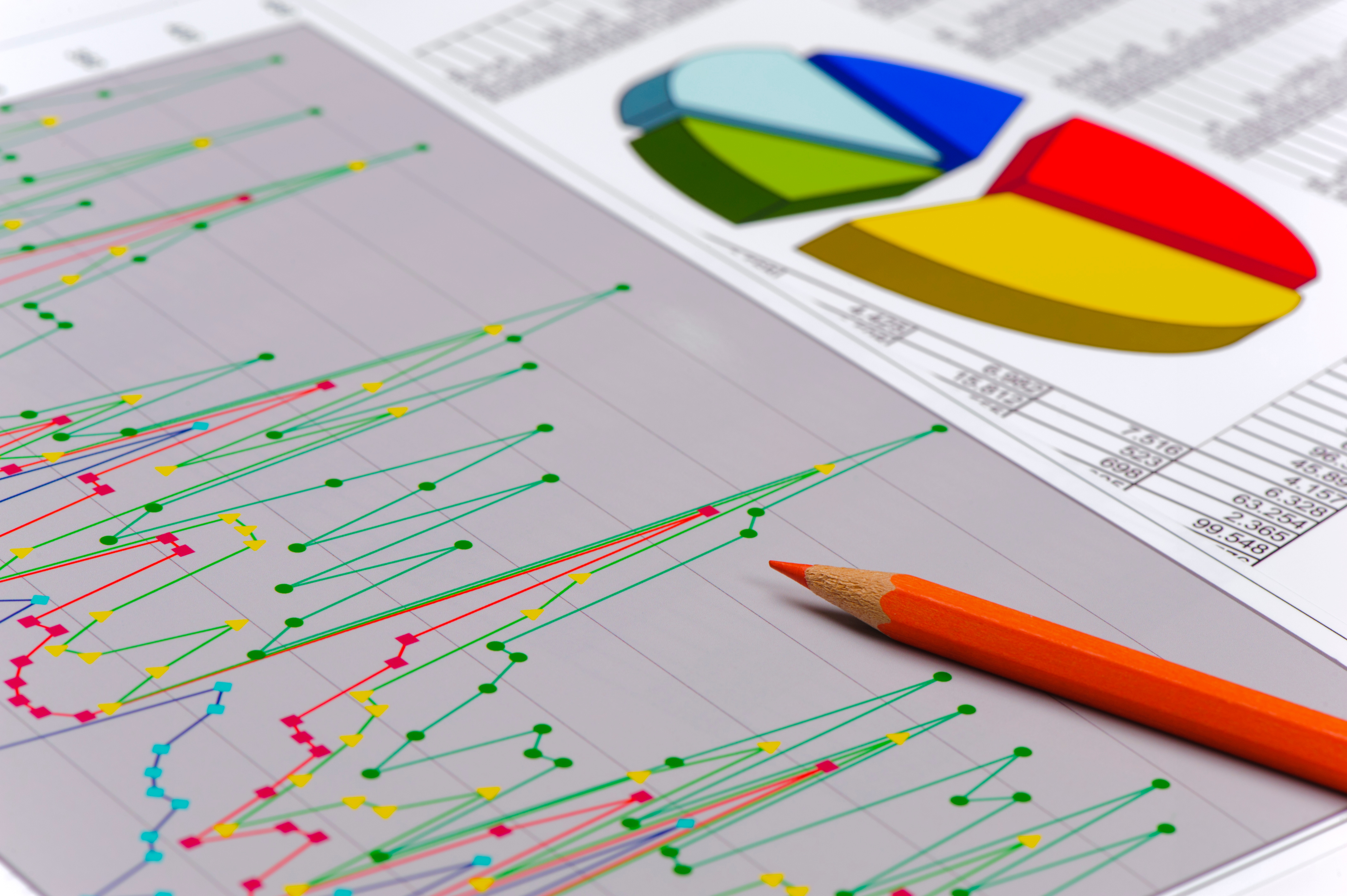 Kalkulation und Chart mit Stift